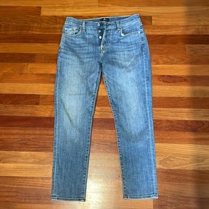 7 for all mankind Josefina boyfriend jeans, size 28